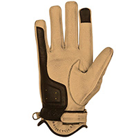 Guantes Helstons Sun beige negro - 2