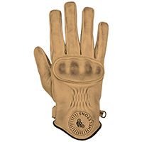 Guantes Helstons Sun beige negro