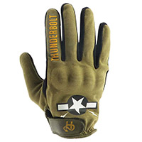 Helstons Thunderbolt Ete Handschuhe grün