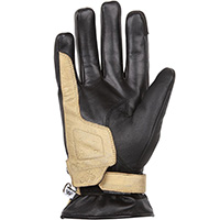 Gants Femme Helstons Tinta Hiver Noir Beige