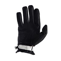 Gants en cuir Helstons Ziper Ete blanc jaune - 2