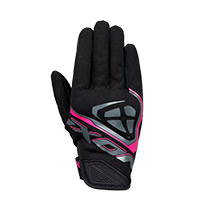 Ixon Hurricane Women Gloves Black Fuchsia