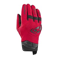 Guantes Ixon Mig 2 negro rojo