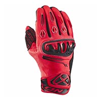 Gants Ixon Mirage Air blanc rouge