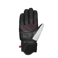 Guantes Dama Ixon Pro Knarr gris rojo - 2