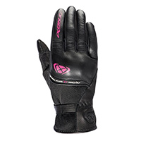 Guanti Donna Ixon Rs Shine 2 Nero Fuchsia