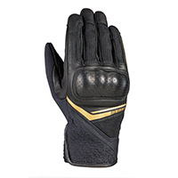 Guantes dama Ixon Rs Launch negro oro