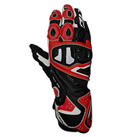 Guantes Ixon Vortex GL negro blanco rojo