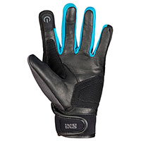 Guantes dama Ixs Classic Evo Air negro turquesa - img 2