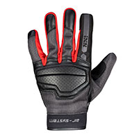 Gants Ixs Classic Evo Air Gris Oscuro Rouge