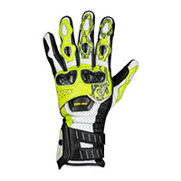 Guantes IXS Sport RS-200 3.0 blanco amarillo negro