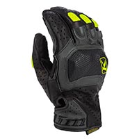 Klim Badlands Aero Pro Short Gloves Black Hi Vis