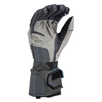 Guanti Klim Badlands Gtx Long Grigio Petrol - img 2