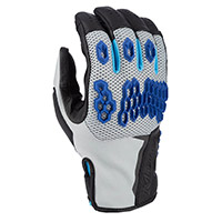 Guantes Klim Baja S4 negro kinetik azul