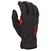 Klim Inversion Gloves Asphalt High Risk Red