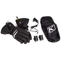 Klim Resistor Htd Gauntlet Heated Gloves Black - 3