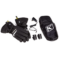 Guantes térmicos Klim Resistor HTD Gauntlet negro - 3