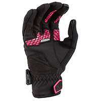 Gants Femme Klim Versa Noir Knockout Rose