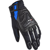 Guantes Dama LS2 All Terrain negro hv amarillo