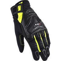 Ls2 All Terrain Lady Gloves Black Hv Yellow