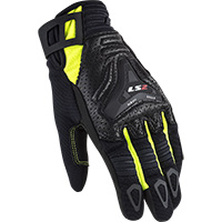 Guanti Donna LS2 All Terrain nero hv giallo