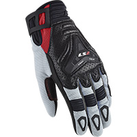 Ls2 All Terrain Lady Gloves Grey Red