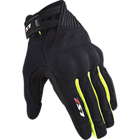 Ls2 Dart 2 Gloves Black Hv Yellow