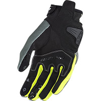 Ls2 Dart 2 Gloves Grey Hv Yellow