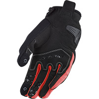 Guantes LS2 Dart 2 negro rojo - 2