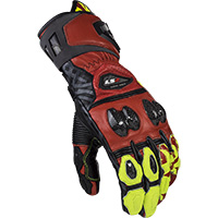 Ls2 Feng Gloves Red Hv Yellow