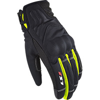 Guantes Dama LS2 Jet 2 negro hv amarillo