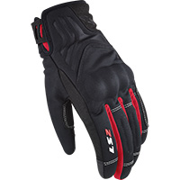 Gants Femme Ls2 Jet 2 Noir Rouge