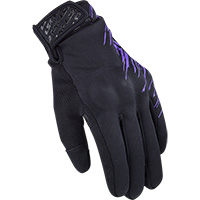 Ls2 Jet Lady Gloves Black Purple