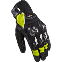 Ls2 Spark 2 Air Gloves Black Hv Yellow