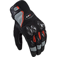 Guantes LS2 Spark 2 Air negro gris rojo