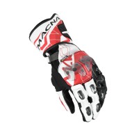 Gants Macna Powertrack 2.5 blanc rouge