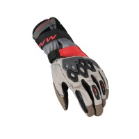 Gants Macna Lazular RTX DL taupe rouge