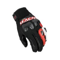 Guanti Macna Torvex nero bianco rosso