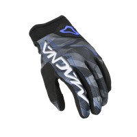 Macna Decode Blau Weiß Handschuhe