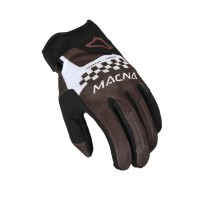 Guanti Macna Decode marrone bianco