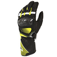 Gants Macna Airpack Noir Fluo Jaune