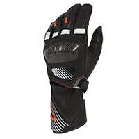 Guantes Macna Airpack negro rojo blanco