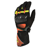 Guantes Macna Airpack negro rojo blanco