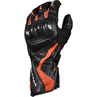 Guanti Macna Apex nero rosso neon