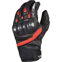 Guantes Macna Chicane negro rojo