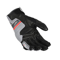 Guantes Macna Chizu gris negro rojo