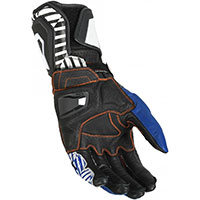 Guantes Macna GT blanco azul - 2