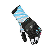 Guantes Macna Krown Mujer gris azul