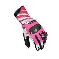 Guantes Macna Krown Mujer rosa gris