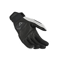 Macna Obtain Leather Gloves Grey Black